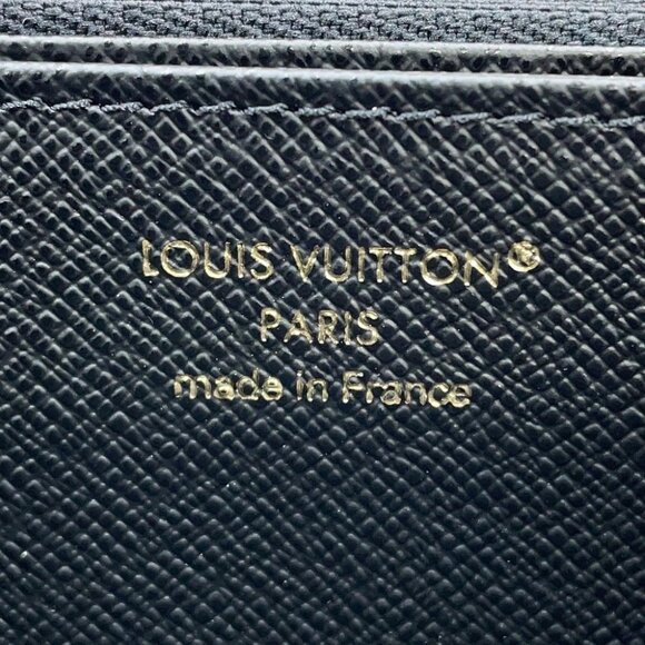 LOUIS VUITTON Zippy Wallet Monogram Reverse Canvas Noir M82444 - Picture 9 of 11